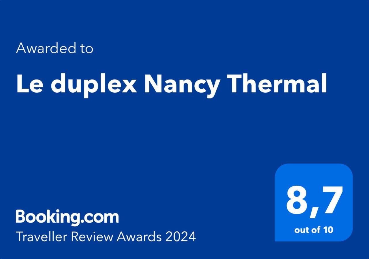 Le Duplex Nancy Thermal Buitenkant foto